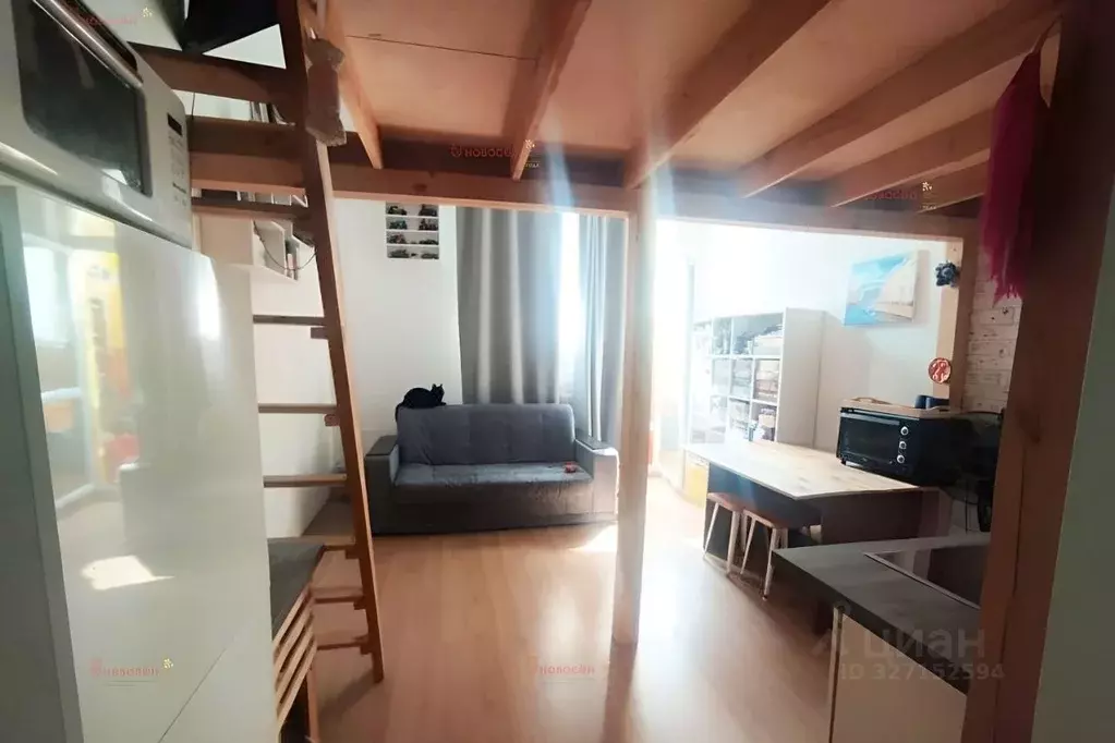 Студия Свердловская область, Екатеринбург Уктус жилрайон, Светлый мкр, ... - Фото 2