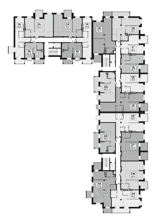 2-к кв. Волгоградская область, Волгоград пос. Ангарский, ул. ... - Фото 2