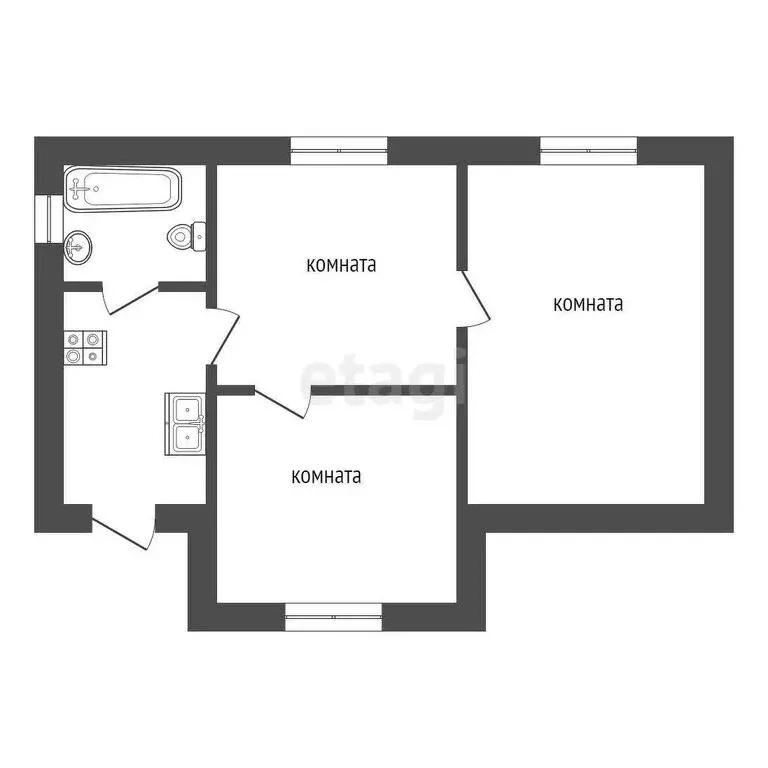Дом в Ессентуки, улица Титова (53.5 м) - Фото 0