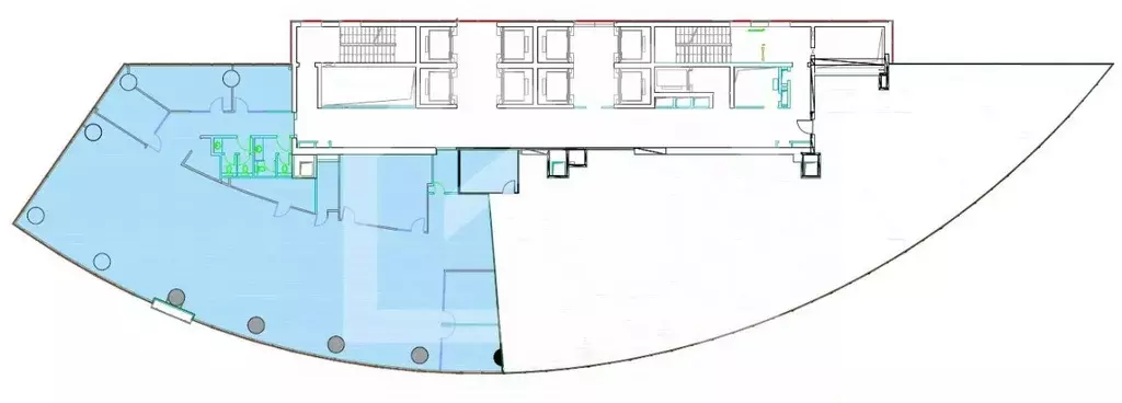 Помещение свободного назначения в Москва наб. Пресненская, 10блокВ ... - Фото 2
