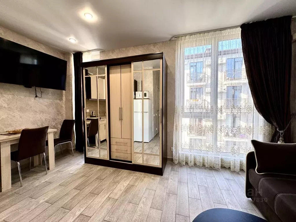 Студия Краснодарский край, Сочи Молодогвардейская ул., 2/80 (22.0 м) - Фото 1