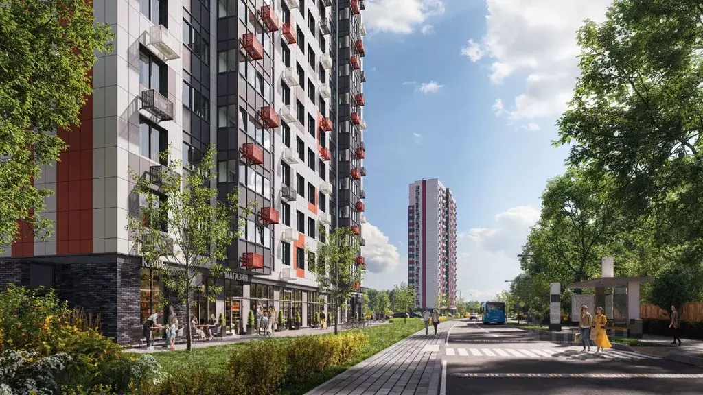 2-к кв. Московская область, Химки Планерная мкр, Химки Тайм жилой ... - Фото 1