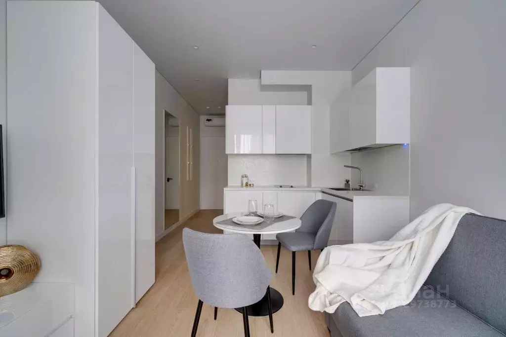 Студия Москва Шелепихинская наб., 34к4 (24.0 м) - Фото 1