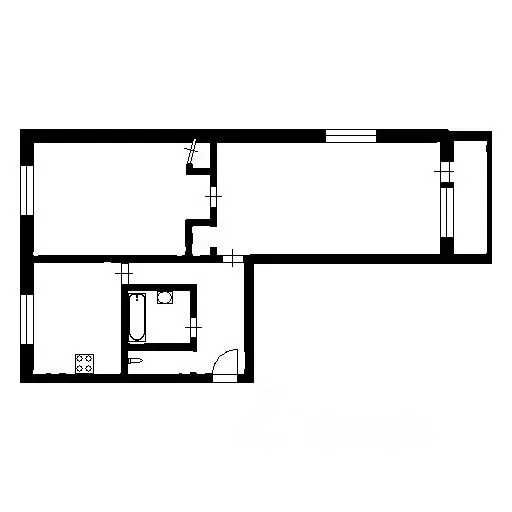 2-к кв. Свердловская область, Нижний Тагил ул. Пархоменко, 114 (42.3 ... - Фото 2