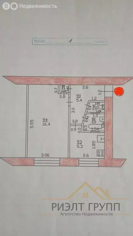1-комнатная квартира: Казань, улица Мартына Межлаука, 20А (30.3 м) - Фото 1