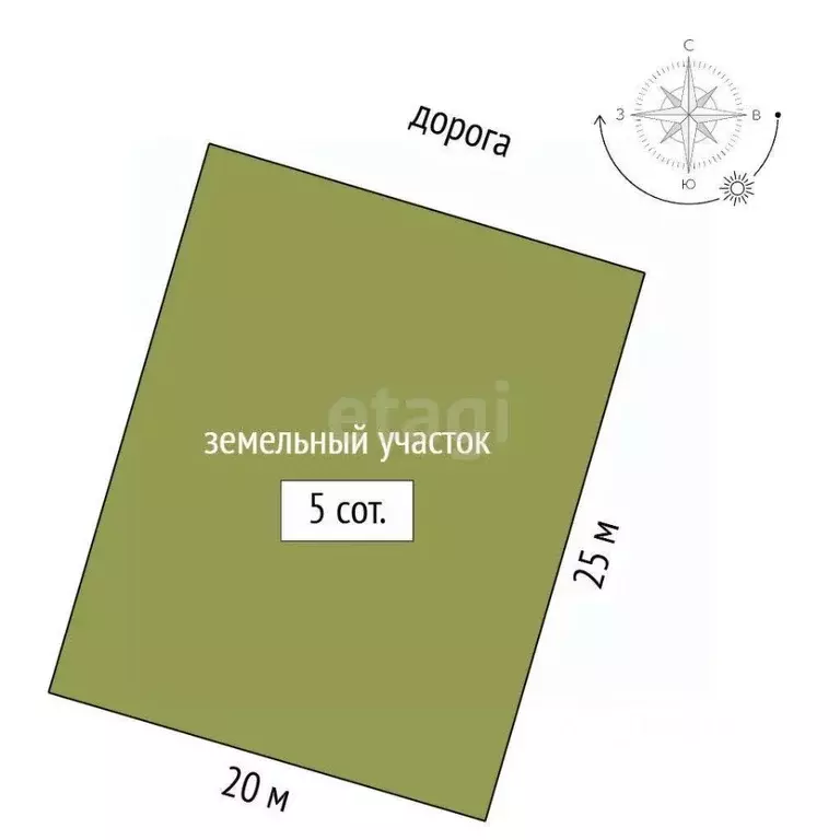 Участок в Ростовская область, Аксайский район, Большелогское с/пос, ... - Фото 1