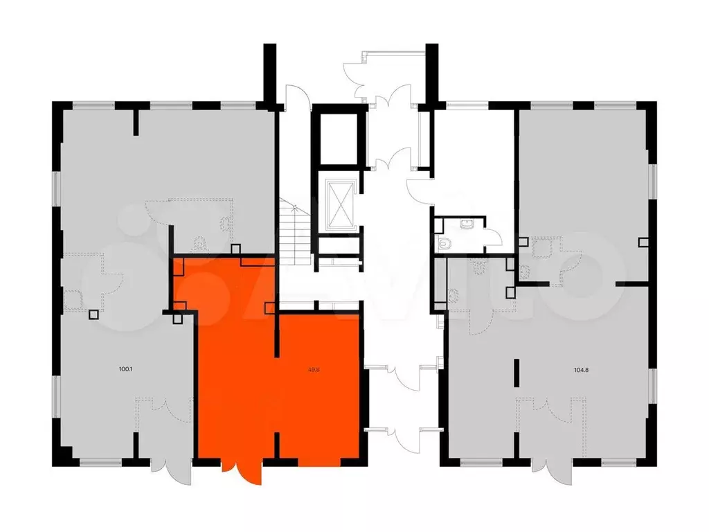 Продам помещение свободного назначения, 49.8 м - Фото 1