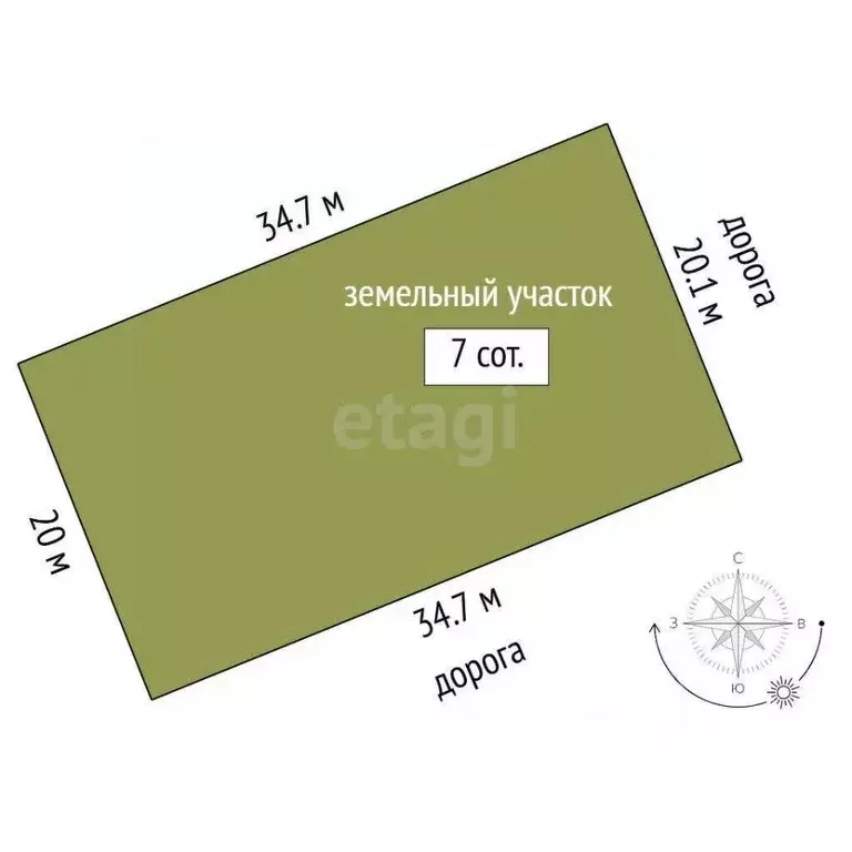 Участок в Тюменская область, Тюменский муниципальный округ, д. ... - Фото 2