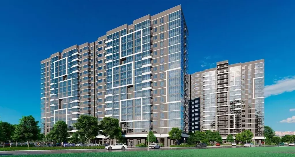 Студия Краснодарский край, Краснодар ул. Западный обход, 39/1к1 (24.31 ... - Фото 1