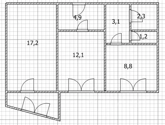 2-к кв. Оренбургская область, Оренбург ул. Чкалова, 30 (51.0 м) - Фото 1