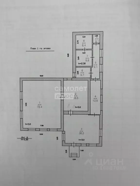 Дом в Нижегородская область, Бор ул. Карамзина, 11 (300 м) - Фото 2