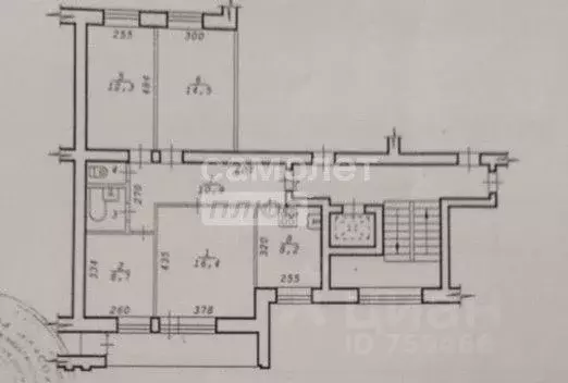 4-к кв. Новосибирская область, Новосибирск ул. Молодости, 44 (75.0 м) - Фото 1