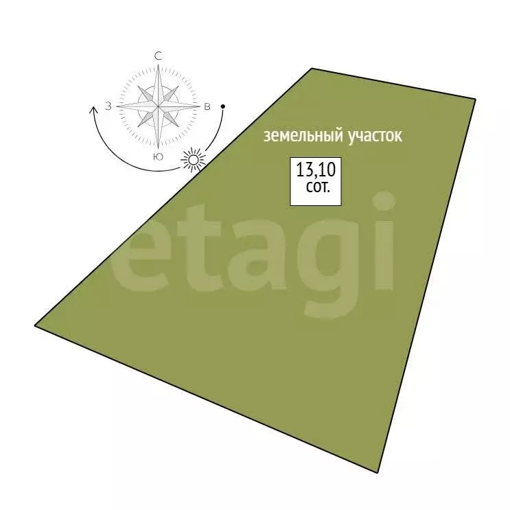 Участок в Свердловская область, муниципальный округ Нижний Тагил, ... - Фото 1