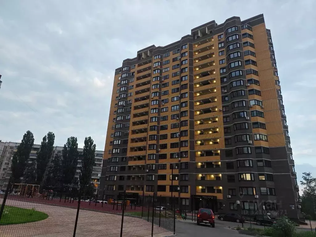 1-к кв. Липецкая область, Липецк Московская ул., 161 (40.5 м) - Фото 1