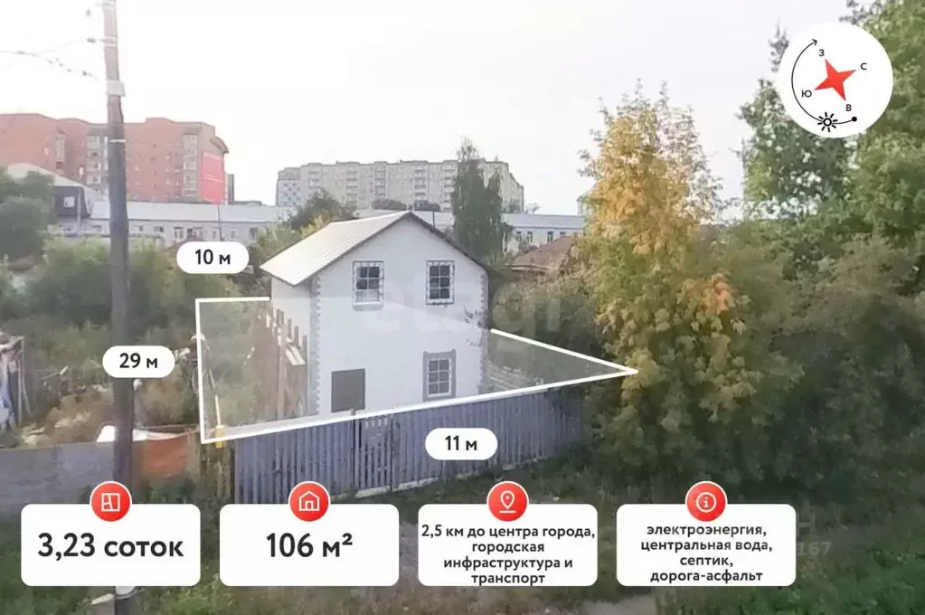 Дом в Тюменская область, Тюмень Трактовая ул. (106 м) - Фото 0