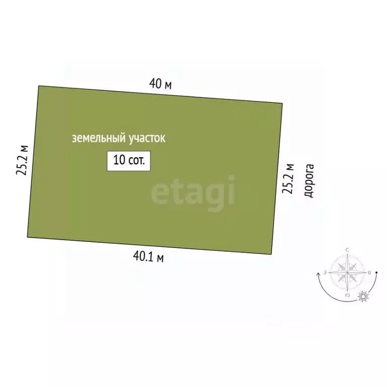 Участок в Тюменская область, Нижнетавдинский муниципальный округ, ... - Фото 2