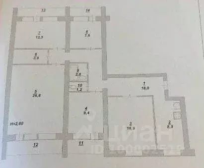4-к кв. Саратовская область, Энгельс Краснодарская ул., 13 (108.0 м) - Фото 1