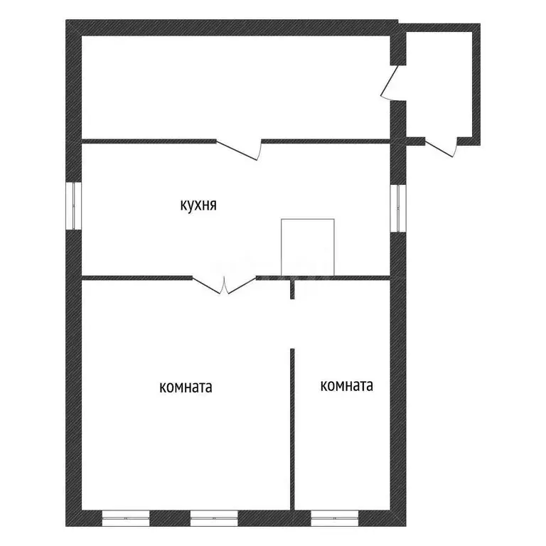 Дом в Новгородская область, Солецкий муниципальный округ, деревня ... - Фото 1