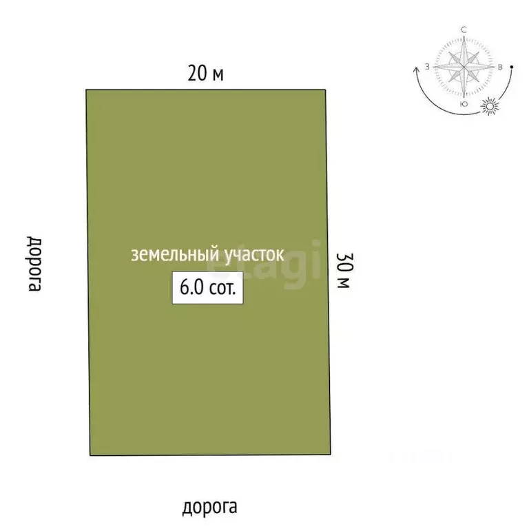 Участок в Ростовская область, Аксайский район, Большелогское с/пос, ... - Фото 2