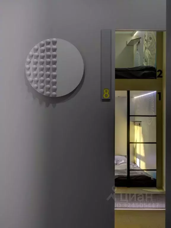 Комната Москва 1-й Пехотный пер., 10 (9.0 м) - Фото 1