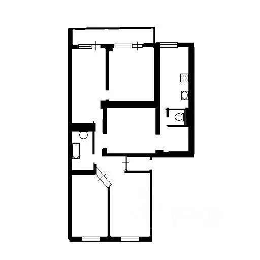 4-к кв. Москва ул. Гризодубовой, 4К4 (150.0 м) - Фото 2