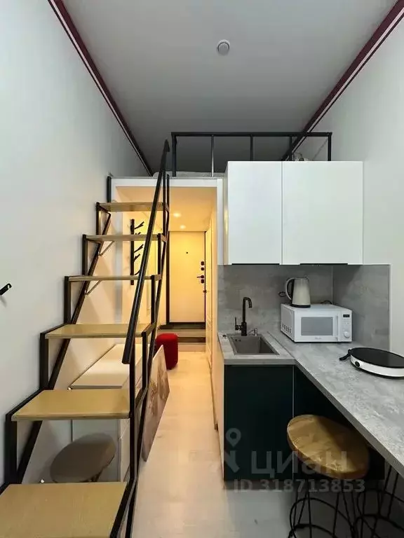Студия Санкт-Петербург ул. Рубинштейна, 23 (15.0 м) - Фото 0