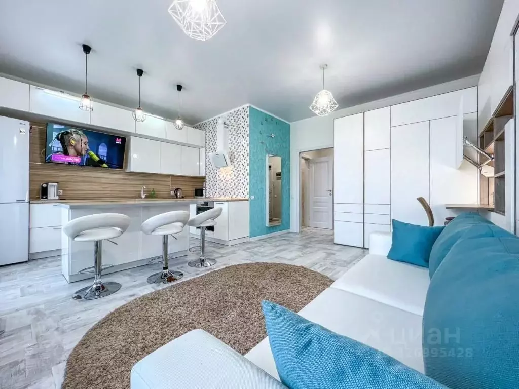 Студия Иркутская область, Иркутск ул. Красных Мадьяр, 14/2 (42.0 м) - Фото 0