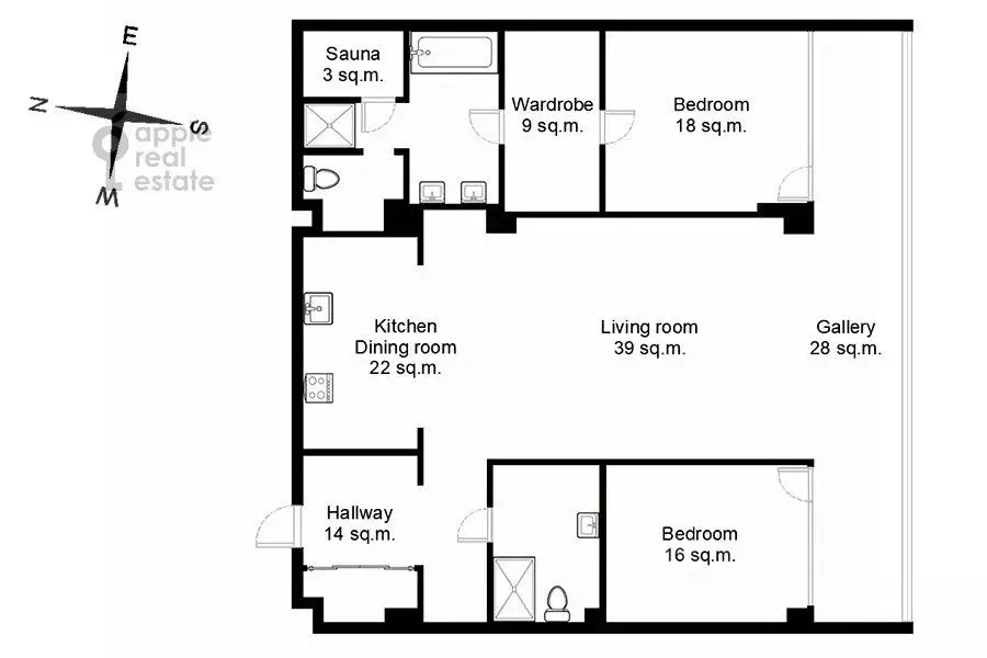 3-к кв. Москва Цветной бул., 2 (185.0 м) - Фото 2