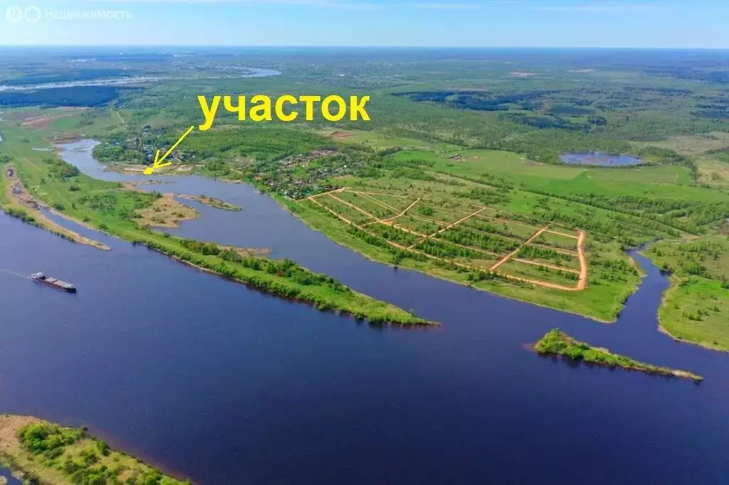 Участок в Тверская область, Кимрский муниципальный округ, деревня ... - Фото 2