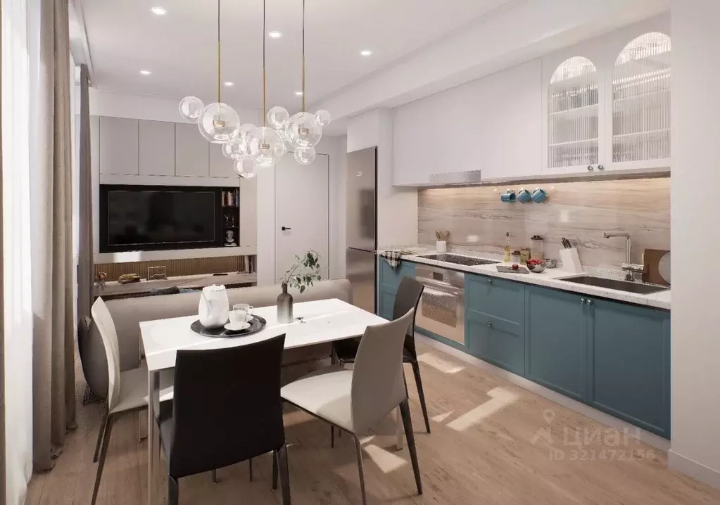 2-к кв. Ленинградская область, Ломоносовский район, Аннинское ... - Фото 2