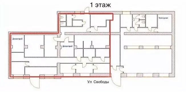 Офис в Ярославская область, Ярославль ул. Ушинского, 40/2 (210 м) - Фото 2