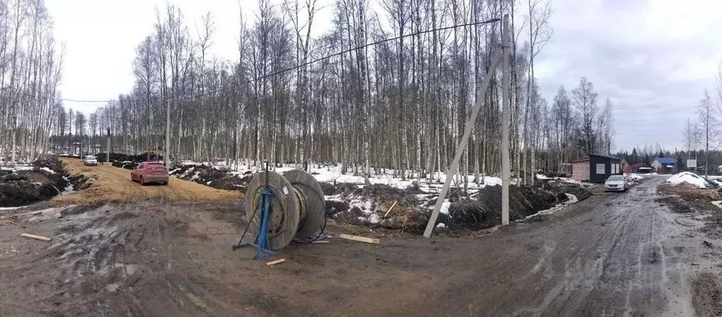 Участок в Ленинградская область, Приозерский район, Красноозерное ... - Фото 0