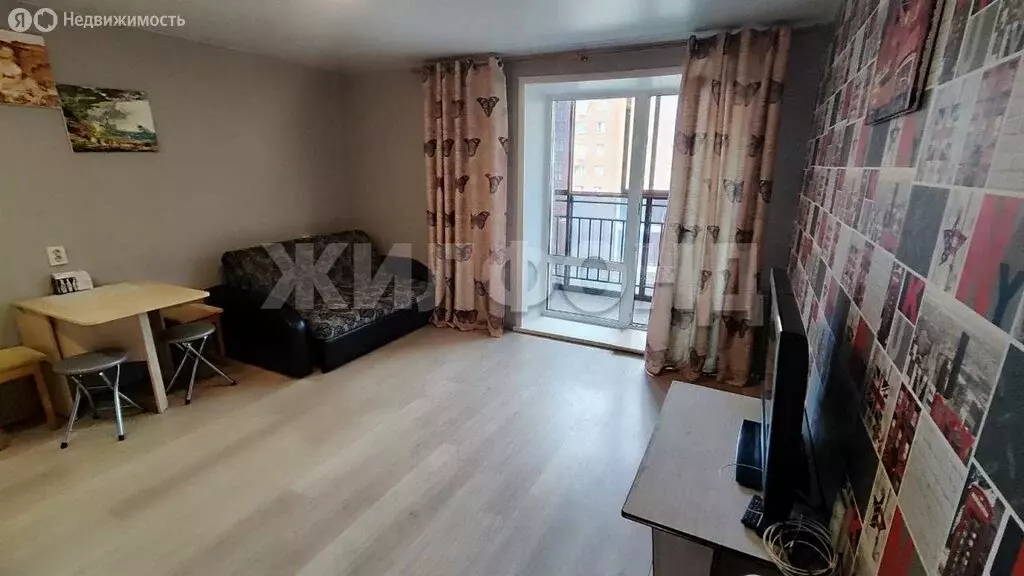 Квартира-студия: Новосибирск, микрорайон Стрижи, 4 (25.3 м) - Фото 0