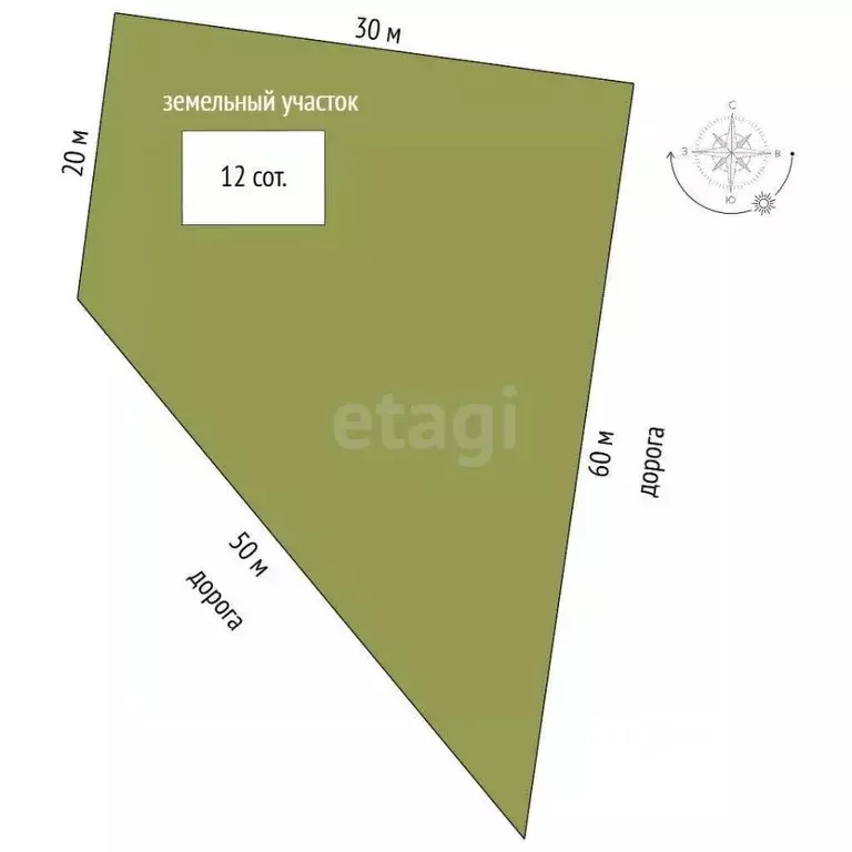 Участок в Крым, Судак муниципальный округ, с. Миндальное пер. ... - Фото 2