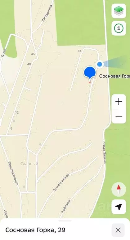 Участок в Иркутская область, Иркутск Славный мкр, ул. Сосновая Горка ... - Фото 2