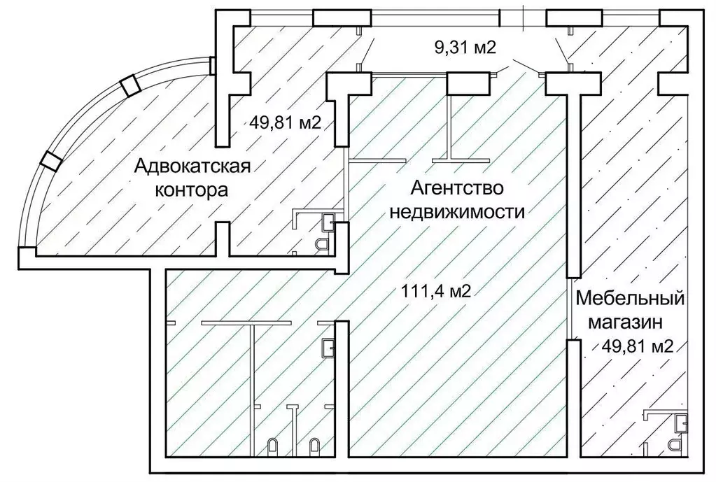 Помещение свободного назначения в Тюменская область, Тюмень ул. ... - Фото 0