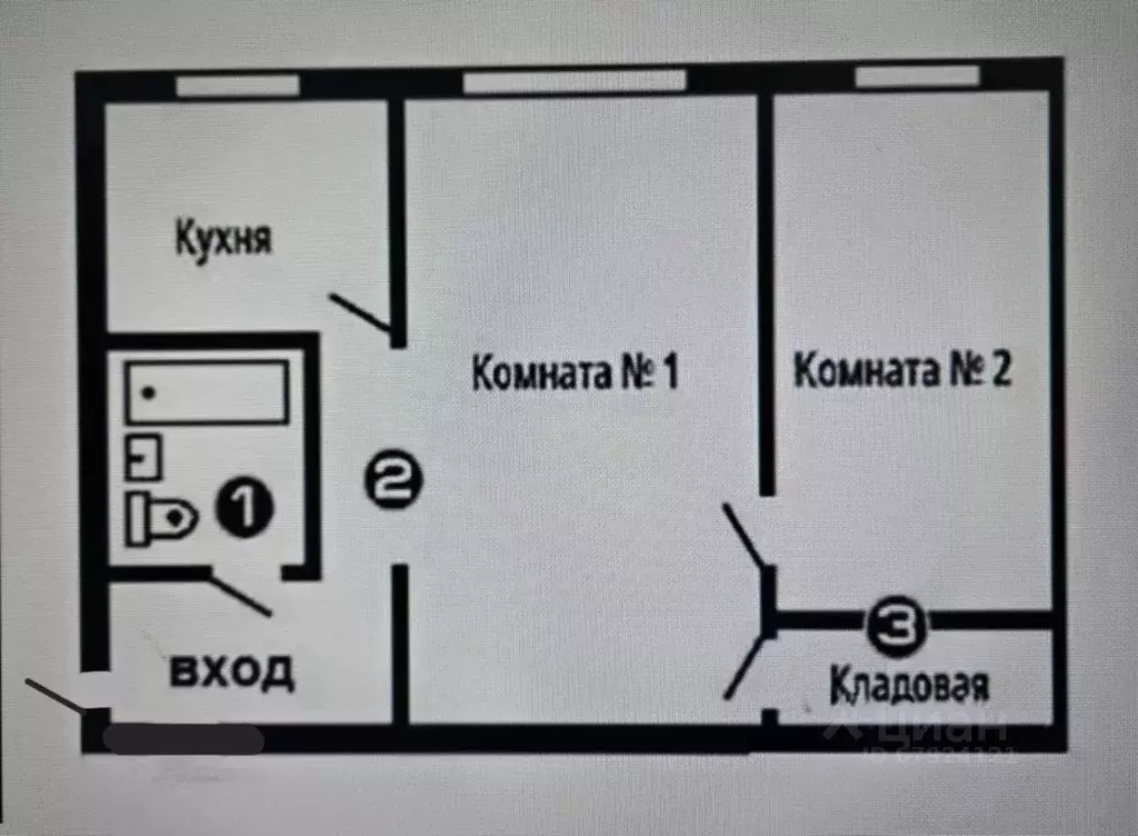2-к кв. Приморский край, Находка ул. Арсеньева, 1 (41.1 м) - Фото 0