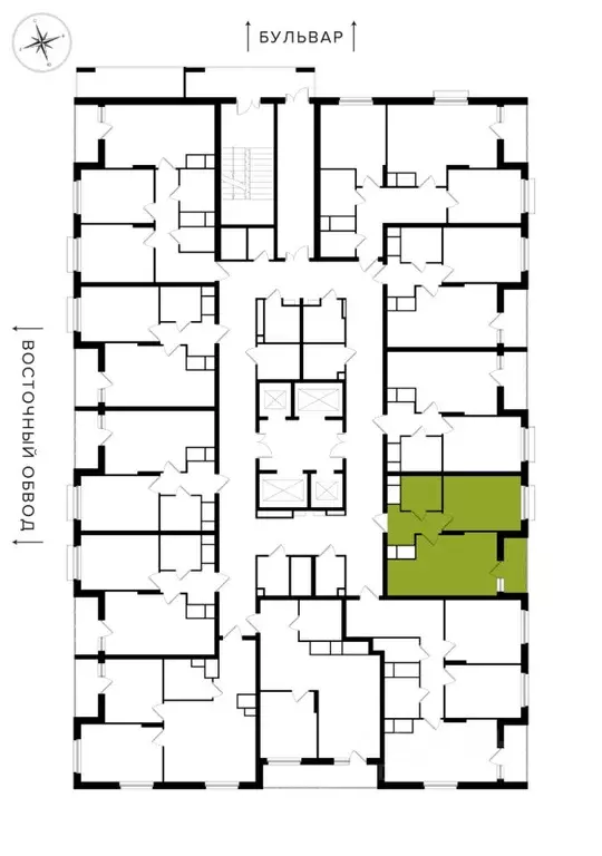 1-к кв. Тульская область, Тула  (39.28 м) - Фото 1