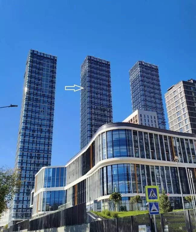 1-к кв. Москва Атлантик кв-л, Сити Бэй жилой комплекс, к2 (43.4 м) - Фото 1