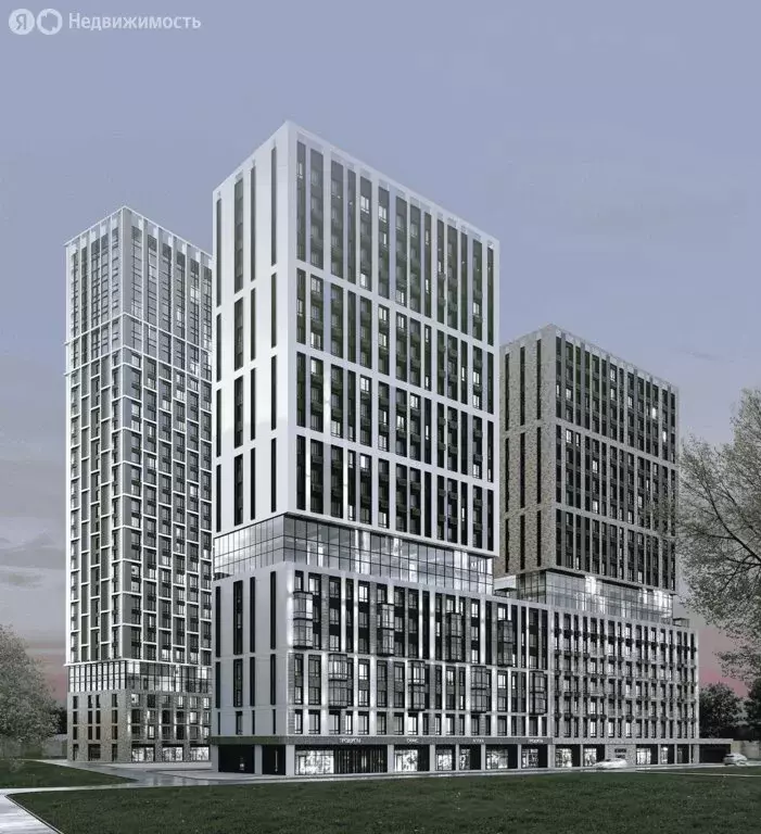 Квартира-студия: Воронеж, улица Лётчика Демьянова, 1 (33.07 м) - Фото 2