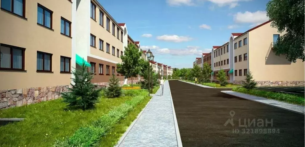 Студия Ленинградская область, Всеволожск Степной просп., 16к3 (24.4 м) - Фото 1