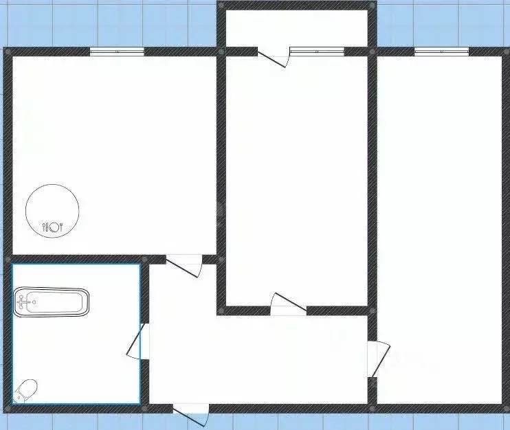 2-к кв. Иркутская область, Ангарск 11-й мкр, 7 (47.8 м) - Фото 2