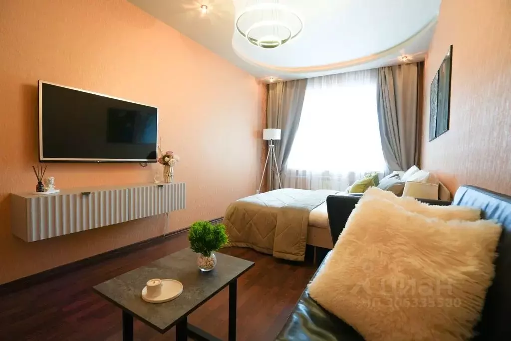 1-к кв. Ханты-Мансийский АО, Нижневартовск ул. Дружбы Народов, 9 (35.0 ... - Фото 1