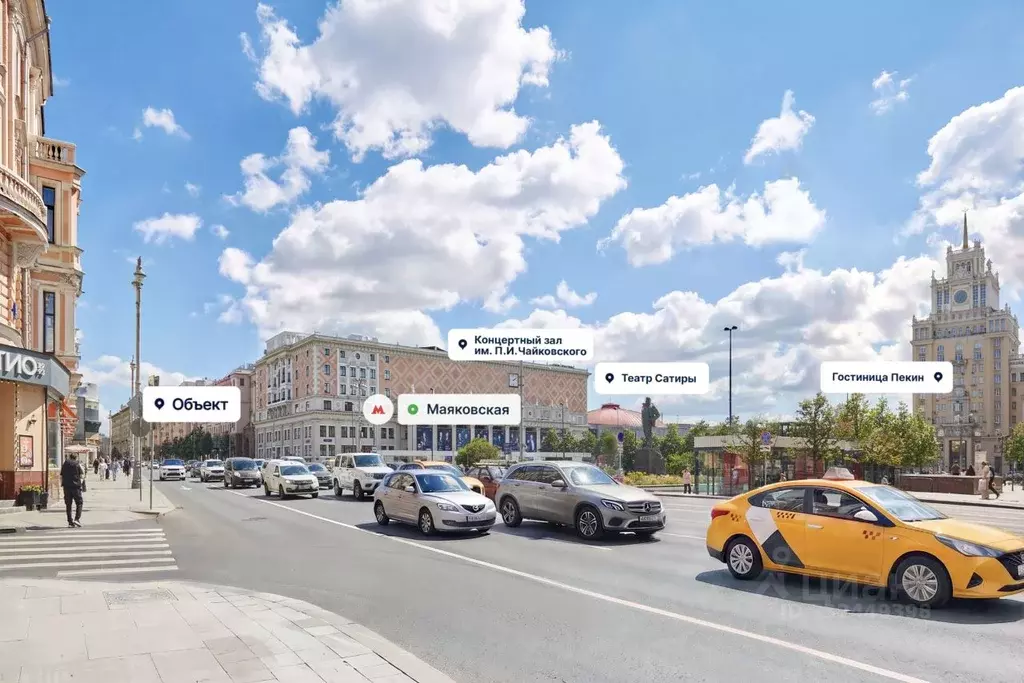 Помещение свободного назначения в Москва Тверская ул., 27С1 (274 м) - Фото 2