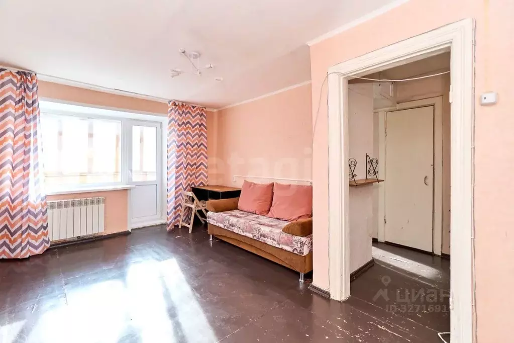 1-к кв. Томская область, Томск Учебная ул., 12 (30.0 м) - Фото 2