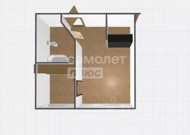 1-к кв. Приморский край, Находка Пограничная ул., 38Б (28.1 м) - Фото 2