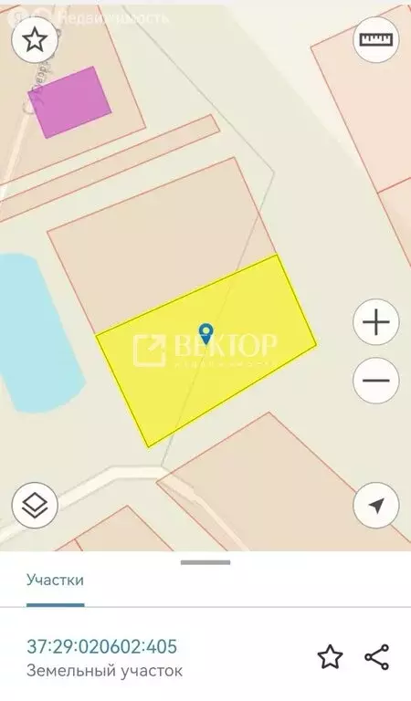 Участок в Кохма, Артиллерийская улица (7.6 м) - Фото 1