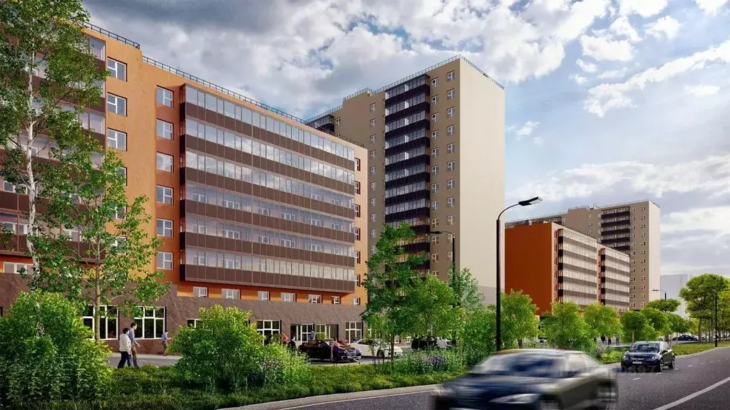 2-к кв. Красноярский край, Красноярск Жилой Аринский кв-л, (55.65 м) - Фото 1