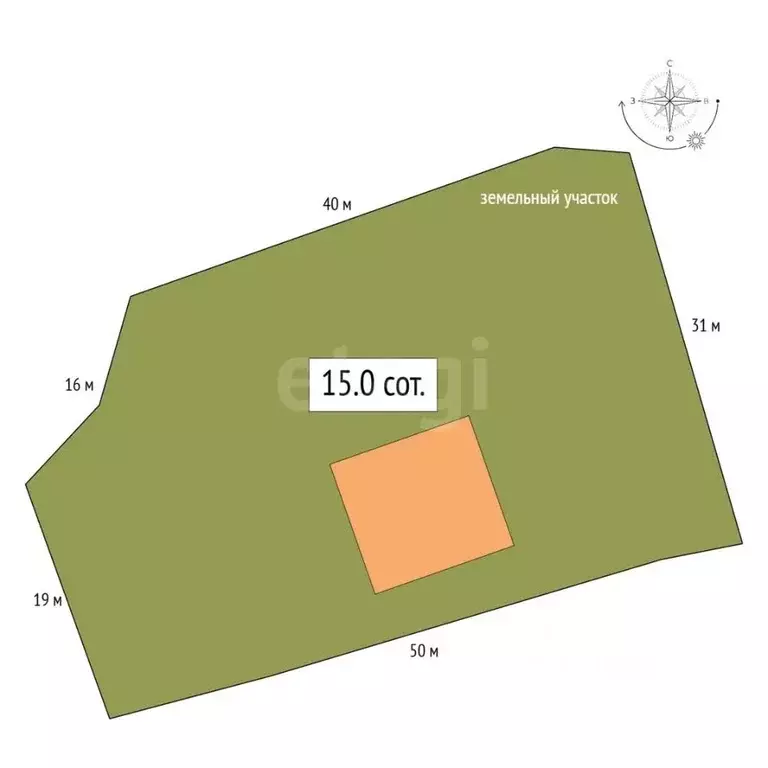 Участок в Алтай, Майминский район, с. Манжерок Пионерская ул., 25 ... - Фото 2