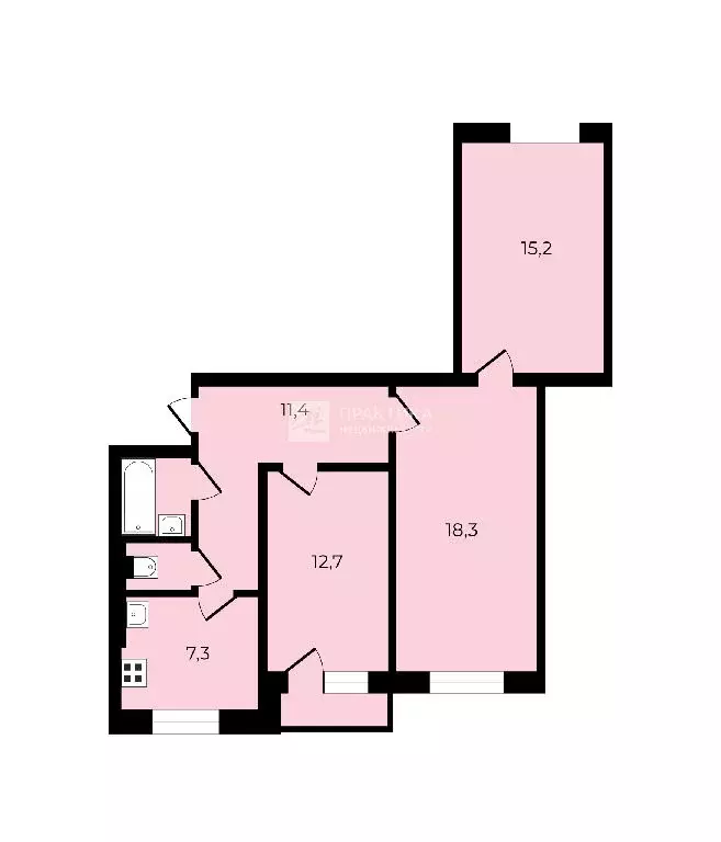 Продается 3-комнатная квартира - Фото 1